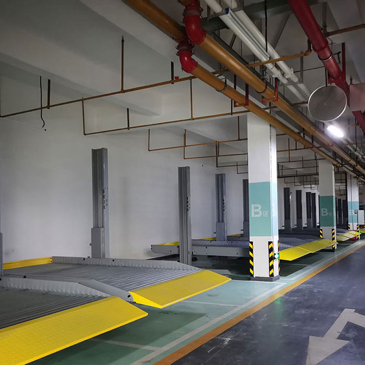 重慶橫移式停車庫過驗收