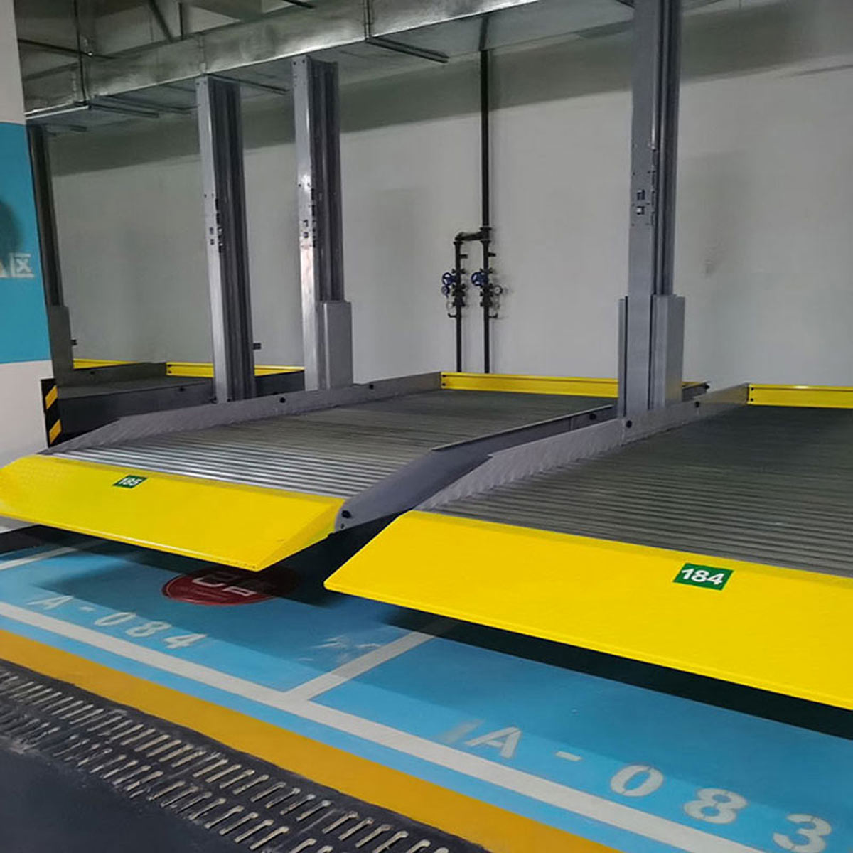 升降橫移式機械車庫改造