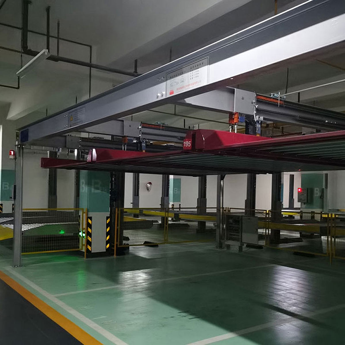 簡易式機械式立體車庫安裝