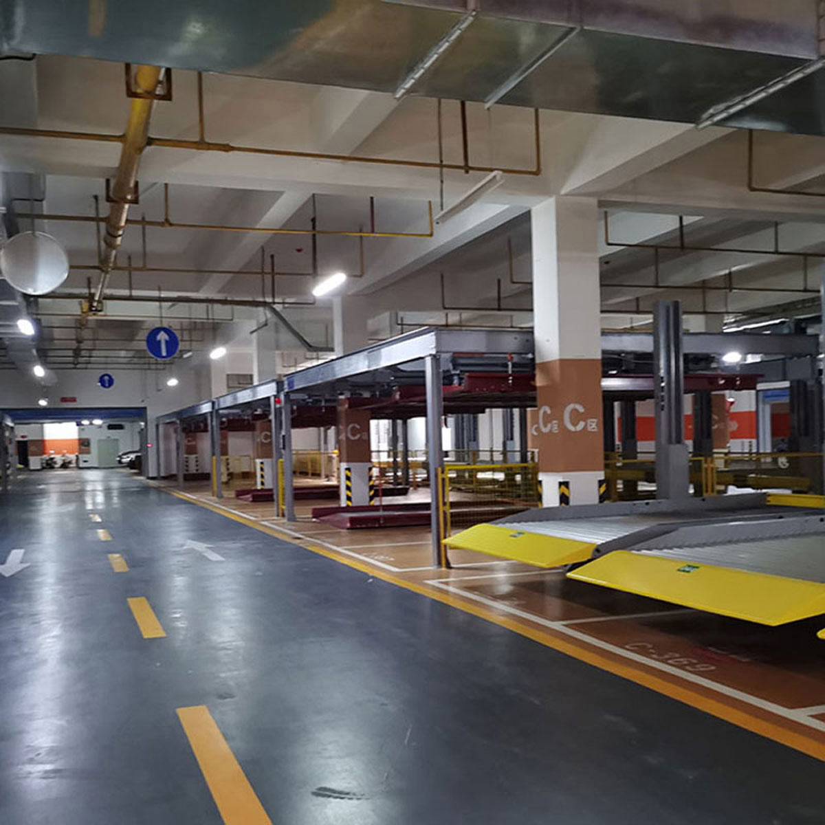 俯仰式停車庫改造