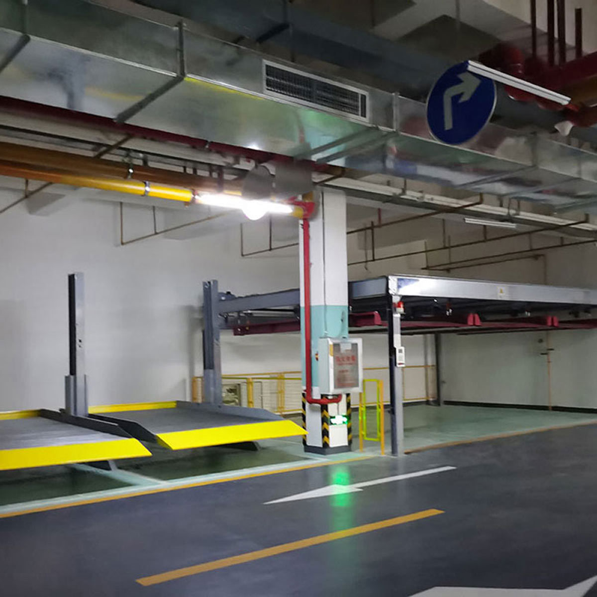 重慶升降橫移立體停車過驗收