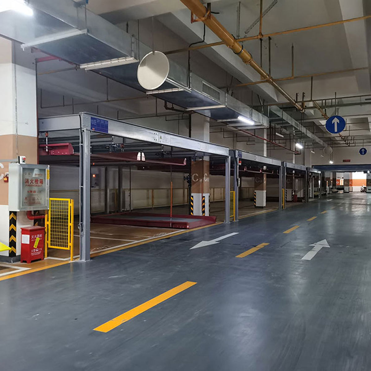 雙層機械立體停車設備二手.jpg