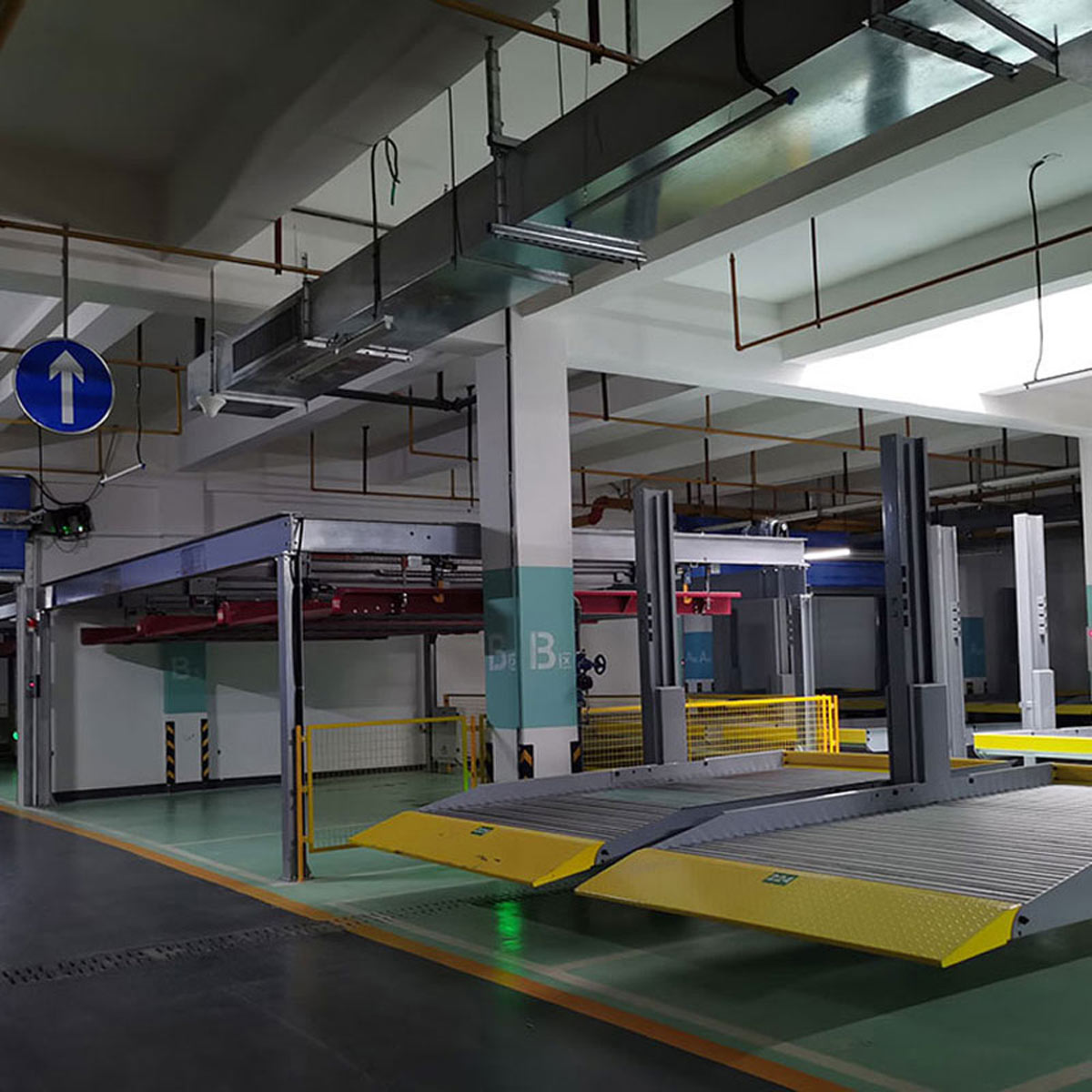 機械停車設備單車極大進出時間