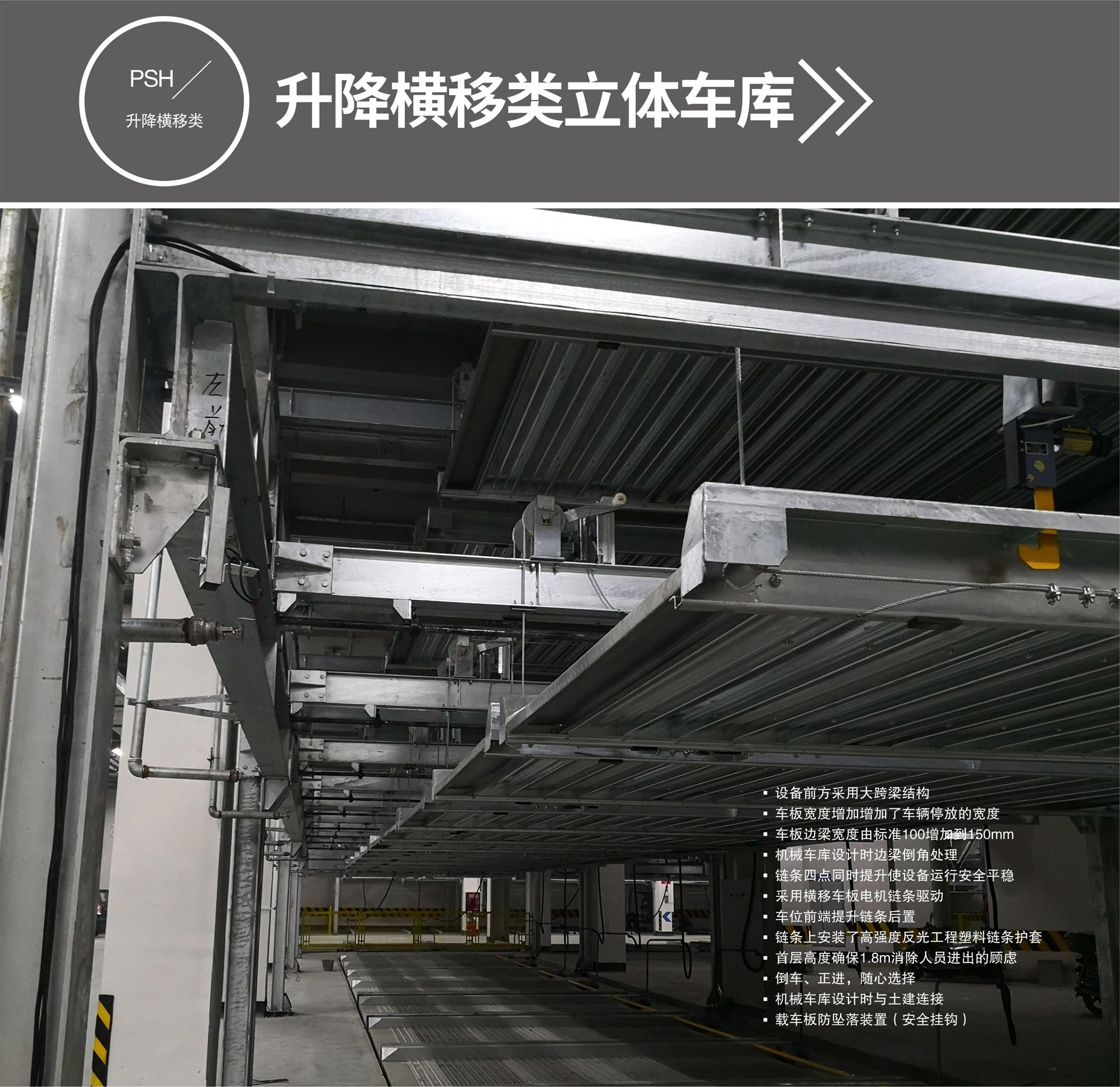 四立柱簡(jiǎn)易升降式立體停車(chē)設(shè)備升降橫移式立體車(chē)庫(kù)
