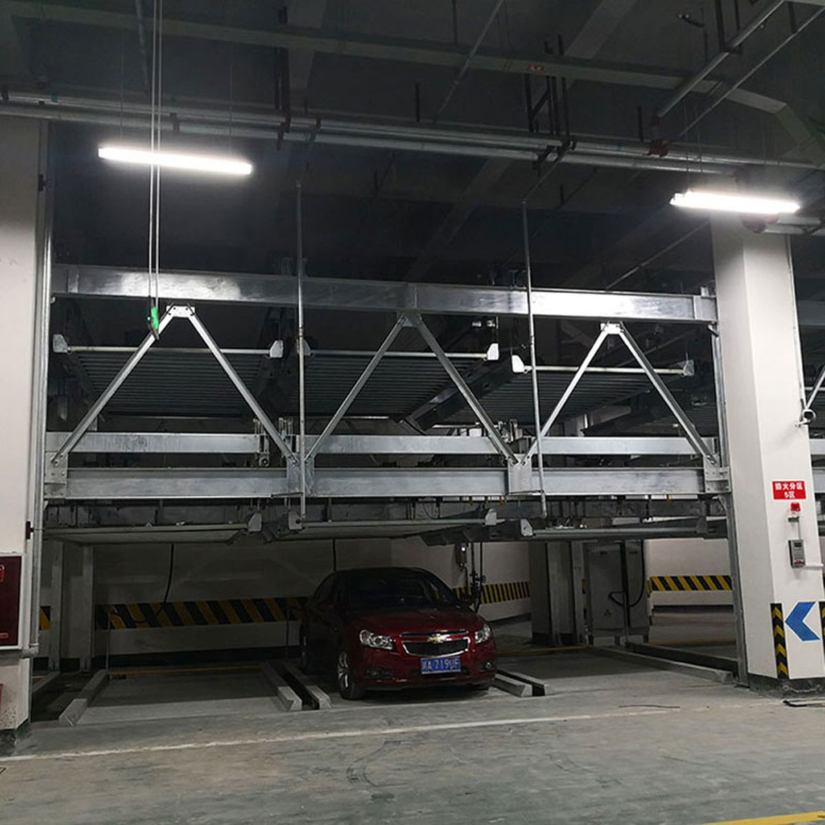 升降式立體車庫改造升降橫移式停車設備租賃經營